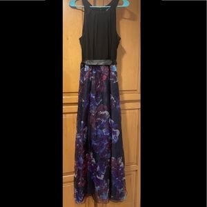 Formal dress, long cocktail evening